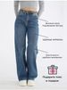 Women's Wide-Leg Jeans – High Waist Flared Denim Pants – Fashion Stretch Cotton Trousers_mkmklike.com