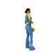 Women's Clothing Retro High Waisted Striped Skinny Jeans For Women In Autumn New Hot Girl Ins Color Corrected Slimming Slightly Spicy Trousers_mkmklike.com
