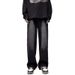 Washed Straight-Leg Jeans For Men, Spring And Autumn Style, American Loose Fit, Wide-Leg Casual Retro Trendy Brand,_mkmklike.com