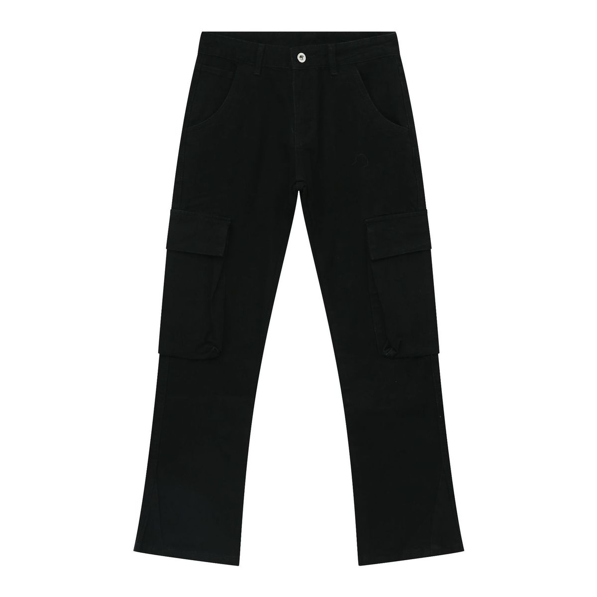 EF JEANS | 2023 Four Seasons American Vibe Multi-Pocket Design Dark Solid Color Straight Jeans Tide_mkmklike.com