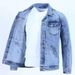 Trendy Men's Denim Jacket Short Style Spring Autumn Fashion Individualized Korean Version Casual Outerwear Long Sleeve_mkmklike.com