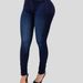 Women's Clothing Autumn And Winter New Women's Fashion Slim High Waist Elastic Skinny Jeans Women_mkmklike.com
