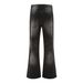 Unisex Clothing Breathable Casual High Street Washed Distressed Flared Jeans Unisex Loose Wide Leg Straight Trousers_mkmklike.com