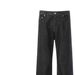 Men's Clothing American Retro Slim Fit Washed Flared Jeans Embroidered Scimitar Cut Loose Wide Leg Floor Length Trousers_mkmklike.com