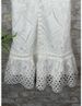 Women's lace hip-covering short-sleeved dress_mkmklike.com