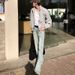 Men’s Ice Blue Distressed Jeans – Vintage Cat Whisker & Scratch Washed Denim With Flared Straight Cut (M-XXL)_mkmklike.com