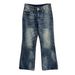 ELLE 9hour Design Texture Flared Jeans 2025 Autumn Winter Embroidered Back Pocket Casual Pants For Women Cxa535_mkmklike.com