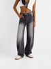 Relaxed Fit High Waist Wide Leg Jeans For Women - Vintage Washed Denim Pants With Stretch Comfort, Streetwear Style, Plus Size Friendly_mkmklike.com