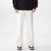Men's Black Flared Jeans Wide Leg Loose Casual Cleanfit Archer0603 American Style Flared Pants_mkmklike.com