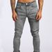 Men's Clothing New Men's Jeans Ins Trendy Slim Denim Trousers_mkmklike.com