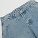 High Street Washed Lightly Faded White Jeans Men's Loose Straight Trendy American Hip-Hop Casual Wide-Leg Long Pants_mkmklike.com