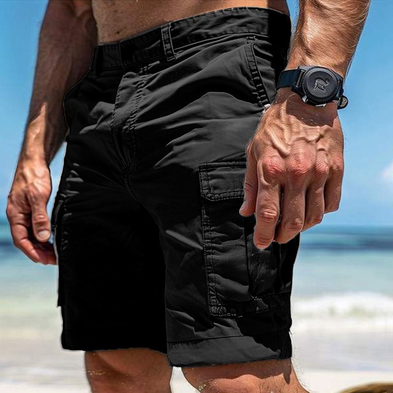 Tooling Casual Shorts Men's Loose Trend Five-Point Shorts_mkmklike.com