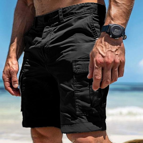 Tooling Casual Shorts Men's Loose Trend Five-Point Shorts_mkmklike.com