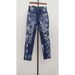 Men’s Slim-Fit Ripped Jeans – Trendy Distressed Denim Pants With Splatter Paint & Skinny Stretch Fit_mkmklike.com