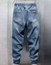 Men's Baggy Cargo Jogger Pants Retro Washed Cotton-Blend Drop Crotch Casual Trousers With Adjustable Drawstring & Tapered Cuffs_mkmklike.com