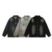 Eon Modish 25 Autumn New American Fashion High Street Personality Design Denim Jacket Coat_mkmklike.com