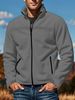2026 New European And American Men's Polar Fleece Spring Autumn Winter Outdoor Zipper Stand Collar Jacket Top_mkmklike.com