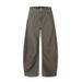 Men's Streetwear Vintage Loose Fit Cargo Pants - Washed Denim Wide Leg Pants With Wrinkle Design, Black & Coffee (S-XXL)_mkmklike.com