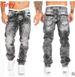 Men's New Jeans, Casual Top Line Trousers, Straight Cut Pants, Hip Hop Jeans_mkmklike.com