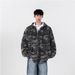 Spring And Autumn American Retro Men's Casual Hooded Denim Korean Style Loose Couple Long Sleeve Jacket Top_mkmklike.com