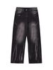 American Retro Tie-dye Jeans Men's Autumn Washing Gradual Change High Street Vibe Wind Slightly Wide Leg Casual Trousers_mkmklike.com