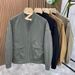 Men's Jacket Autumn Winter Cotton Padded 2024 New Trendy High-end Versatile Thickened Stand Collar Long Sleeve Workwear_mkmklike.com