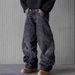 Men's Clothing Pattern Embroidery Loose Jeans Men Street Y2K Pants Lazy Casual Jeans_mkmklike.com