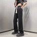 Men's Clothing Relaxed Fit Wide Leg Denim Pants – Straight Cut Casual Jeans For Men & Women_mkmklike.com