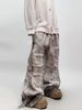 Men's Retro Distressed Washed Jeans High Street Loose Fit Wide Leg Muddy Workwear Hip Hop Streetwear Spring Summer_mkmklike.com