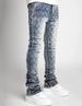 Rhinestone Skinny Stacked Jeans Mens Straight Leg Jeans Casual Pants Slim Fit Jeans Vintage Grunge Hip Hop Pants_mkmklike.com