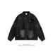 American For Men In Spring Autumn, With A Cool And Stylish Design. High Street Fashion Brand Workwear Denim Jacket,_mkmklike.com