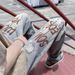 American Pants Men's Summer Ink Splashing Jeans Ripped High Street Men's Straight Trousers_mkmklike.com