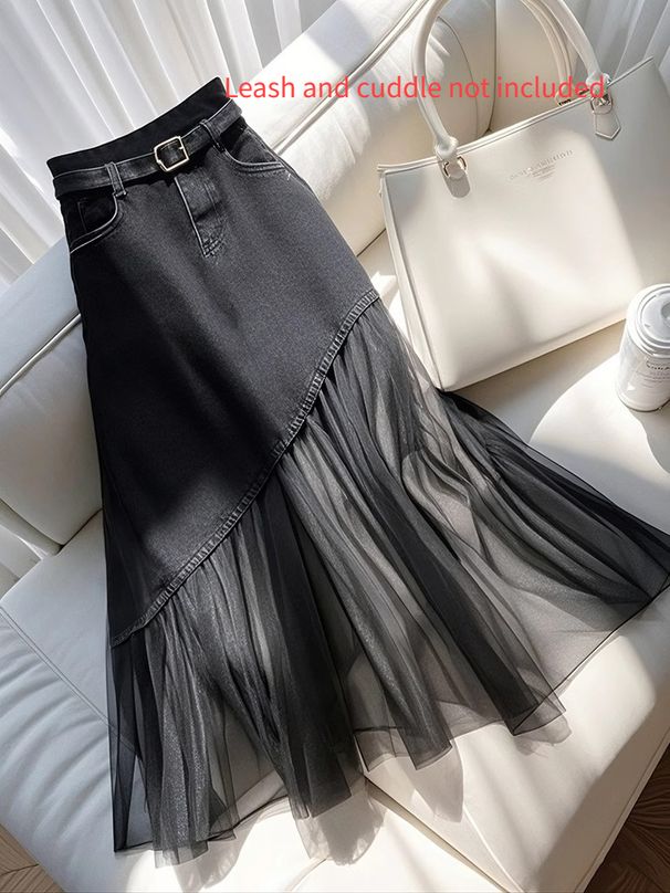 Women's Clothing Spring And Autumn Internet Celebrity Fashionable Fat MM Foreign Style Street Shirt Slim Two Piece Suit_mkmklike.com