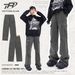 Men's Clothing New High Street Loose Straight Tube Unisex Wide Leg Casual Retro Old Straight Tube_mkmklike.com