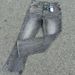 Men's Slim Bootcut Jean Selvedge Denim In Charcoal Black (Vintage Wash, Comfort Stretch, )_mkmklike.com