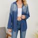 Women's Clothing New Fashion Casual Lapel Single Breasted Denim Jacket_mkmklike.com