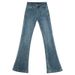 High-waisted Flared Jeans For Women, 2023 New Autumn Style, Stretchy, Slimming, Petite-friendly, Micro-flared Long Pants_mkmklike.com