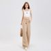 Women's Flared Jeans 2025 New American Style Slimming Drapey Bell-bottom Pants Women's Khaki Trousers_mkmklike.com