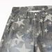 Full Print Star Camouflage Denim Scimitar Men's High Street Trendy Design Sense Niche Spray Paint Loose Wide-Leg Long_mkmklike.com