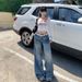 Wholesale American Retro Low-waist Flared Jeans For Women, Versatile Slimming Floor-length Straight Jeans, Extra-long_mkmklike.com