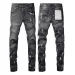 quality Jeans Fashion High Street Ripped Grey Paint Repair Low Rise Skinny Pants Y2k Hombre_mkmklike.com