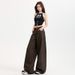 Cheetah Print Wide Leg Jeans For Women - High Waist 70s Vintage Flare Pants With Y2K Streetwear Vibes_mkmklike.com