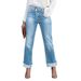 Trendy Girl Closet Trendy Girl Closet Cross-Border European And American Hot-Selling Jeans For Women, Straight-Leg Stretch 2025_mkmklike.com