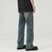 Men's Flared Vintage Jeans – 70s-Inspired High-Waisted Bell Bottoms With Distressed Wash (S-3XL)_mkmklike.com