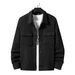 2025 New Hot-Selling Spring And Autumn Men's Casual Jacquard Small Check Loose Jacket Shirt_mkmklike.com