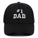Unisex Letters 1# DAD Letter embroidered baseball cap Cotton hardtop baseball cap outdoor casual shade_mkmklike.com