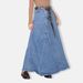 Women's Clothing High Waist Casual Retro Denim Women's Skirt_mkmklike.com