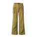 Washed Denim Flared Hippie Trend Men's Loose Wide-Leg Long Punk Vintage Three-Dimensional Pocket Cargo Pants_mkmklike.com