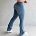 Women's High-Waisted Straight-Leg Jeans – Stretch Denim Pants (Slim Fit, Comfortable & Versatile For Spring/Summer, Office & Casual Wear)_mkmklike.com