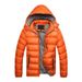 Men's autumn and winter cotton-padded jacket men stand collar men slim warm men cotton-padded jacket jacket_mkmklike.com